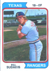 1974 Topps Baseball Cards      063      Bill Sudakis